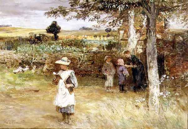 Leaving School, 1898 - view 1