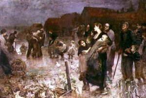The Shipwreck, Cornwall, 1885 by John Robertson Reid
