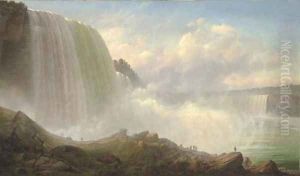 View of Niagara Falls 2 by Ferdinand Richardt