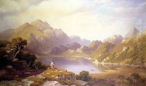 Loch Katrine by George Fennel Robson