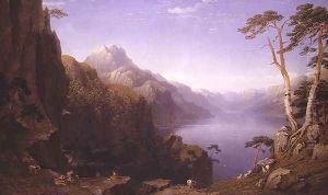 Loch Maree, Ross and Cromarty by George Fennel Robson