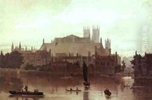 The Houses of Parliament by George Fennel Robson
