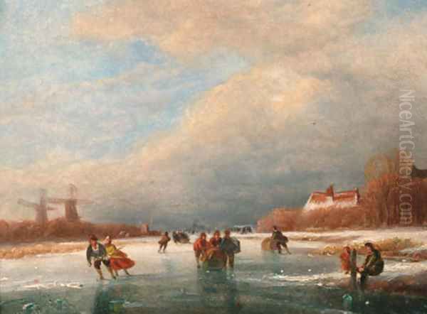 Winter leisure - view 1