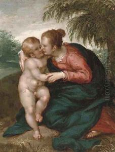 The Virgin and Child by Hans Rottenhammer