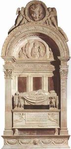 Tomb of Leonardo Bruni by Bernardo Rossellino