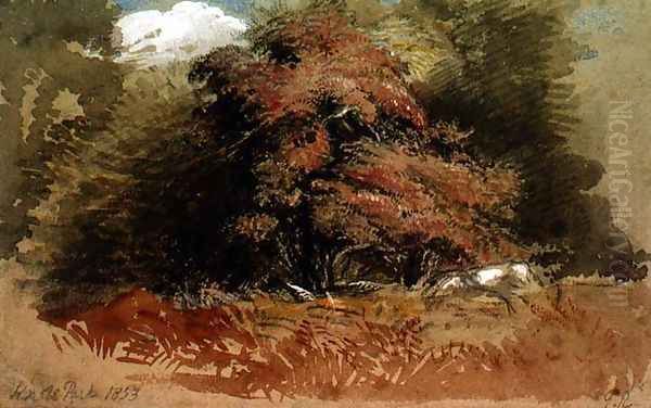 Knole Park, 1853 - view 1