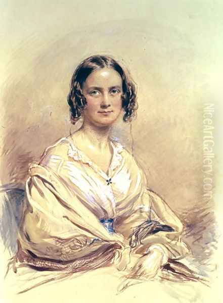 Lady Darwin when young - view 1
