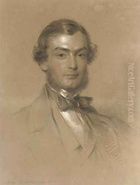 Portrait of a gentleman, half-length, in formal attire - view 1