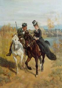 Two Riders by Edward Mateusz Romer