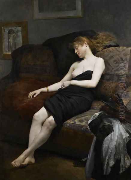 Asleep in the Studio - view 1