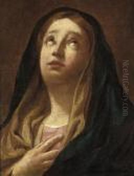 Madonna, Den Blick Nach Oben Gerichtet - view 1