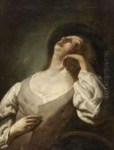 Jeune Femme Endormie by Giovanni Battista Piazzetta