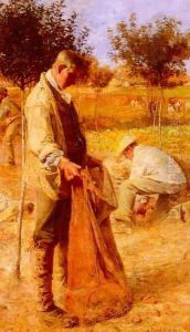 The Potato Harvesters by Flora MacDonald Reid