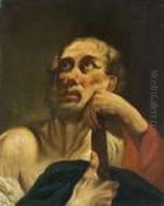 Aposteln Jakob Den Yngre by Giovanni Battista Piazzetta