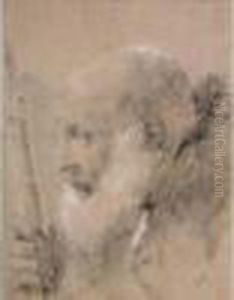 Tete D'eveque by Giovanni Battista Piazzetta