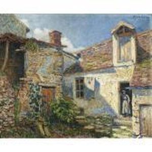 Cour De Ferme, Moret by Francis Picabia