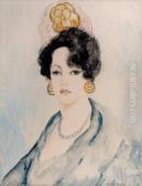  Femme A La Mantille  - view 1
