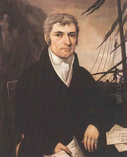Portrait of Samuel Steinhubl, Merchant of Eperjes 1804 - view 1