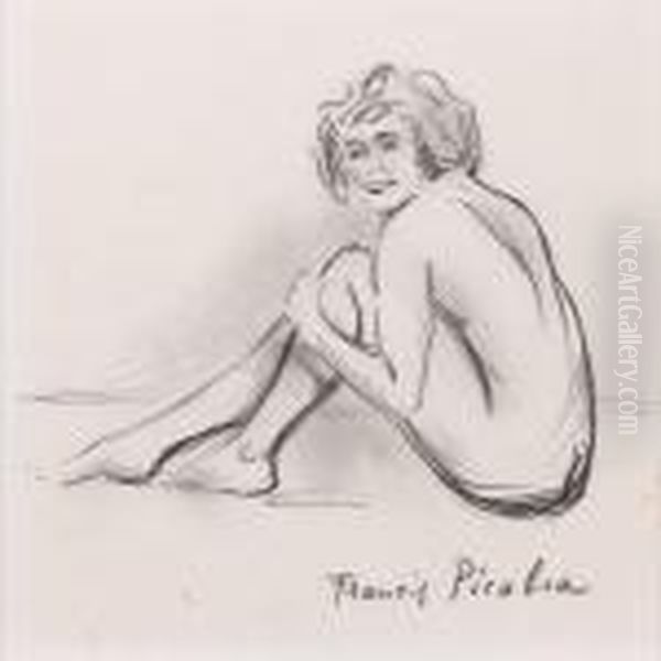 Femme Nue Assise - view 1