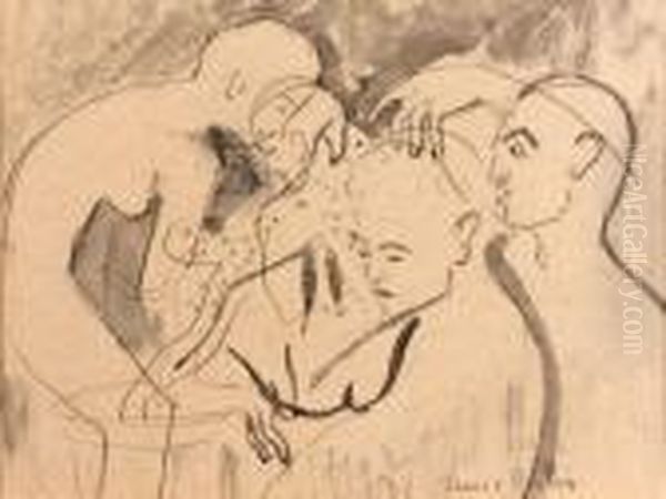 Transparence, Cinq Personnages - view 1
