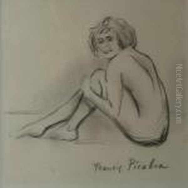  Nu Feminin Assis De Trois Quart  - view 1