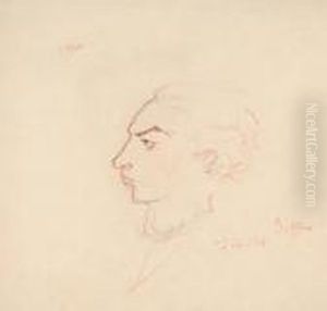 Portrait D'homme Deprofil Portrait D'homme Deprofil