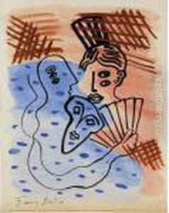 Femme A L'eventail by Francis Picabia