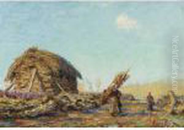 Ramasseurs De Fagots A Moret - view 1