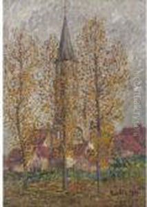 Moret-sur-loing by Francis Picabia