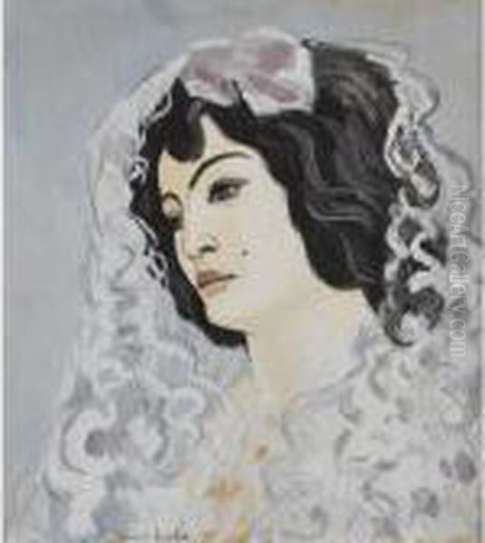 Femme A La Mantille - view 1