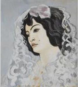 Femme A La Mantille
