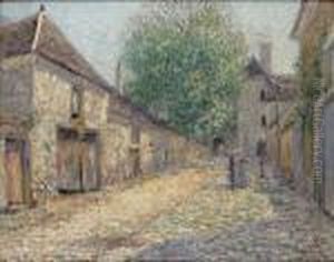 La Cour De Ferme A Moret by Francis Picabia