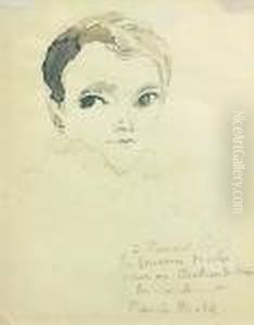 Portrait De Jeune Garcon, Circa 1925 - 1927 Portrait De Jeune Garcon, Circa 1925 - 1927