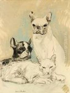 Chiens Et Chat by Francis Picabia