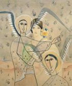 Jeune Fille Au Paradis by Francis Picabia