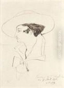 Portrait De Femme, 1916 by Francis Picabia