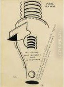 Poeme Banal (feuillet Recto-verso) by Francis Picabia