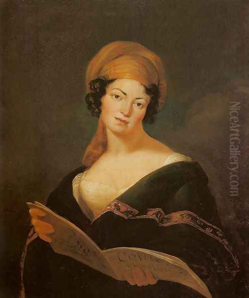 Portrait of Krystyna Frank nee Gerhard - view 1
