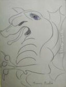 Dragon, Circa 1948 by Francis Picabia
