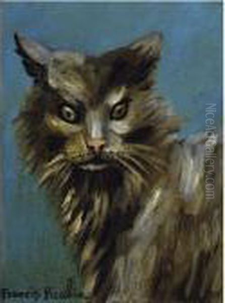 Portrait De Chat Aux Yeux Verts - view 1