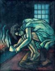 Huile Sur Toile, Signee Et Datee 1935 En Bas A Gauche, Titree Et Numerotee "14" Au Dos. by Francis Picabia