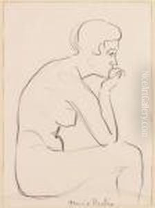 Nu De Profil by Francis Picabia