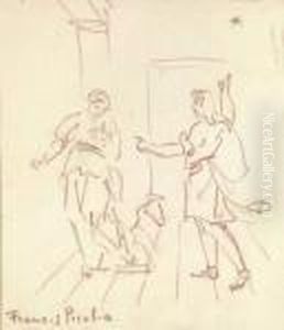 Sans Titre, Circa 1925-1928 by Francis Picabia