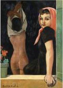 Femme A La Fenetre Et Nu by Francis Picabia