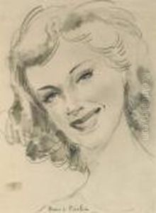 Portrait De Femme, Circa 1939-1940 by Francis Picabia