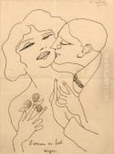 L'amour Au Bal Negre. by Francis Picabia
