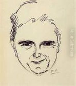 Autoportrait, Circa 1920 by Francis Picabia