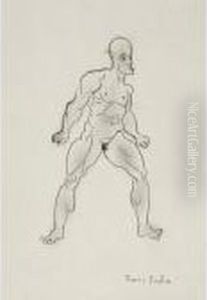 Wrestler by Francis Picabia