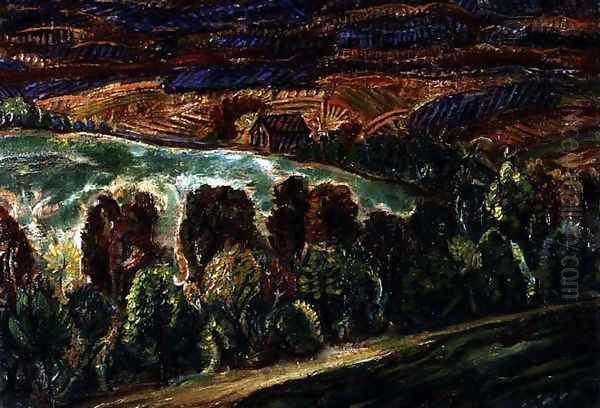 Cabin in a Landscape - view 1