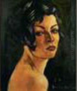 Tete De Femme, Circa 1940-1942 by Francis Picabia